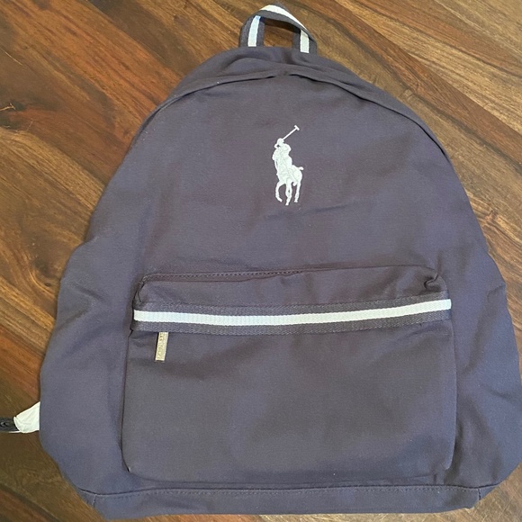 Ralph Lauren Polo backpack blue - Picture 1 of 3